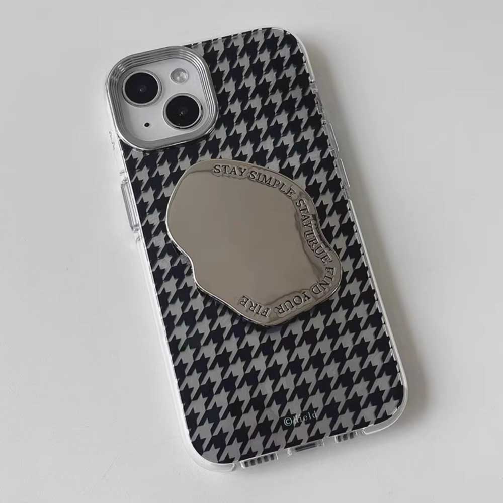 houndstooth pattern iPhone case