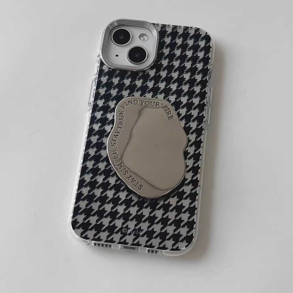 houndstooth pattern iPhone case