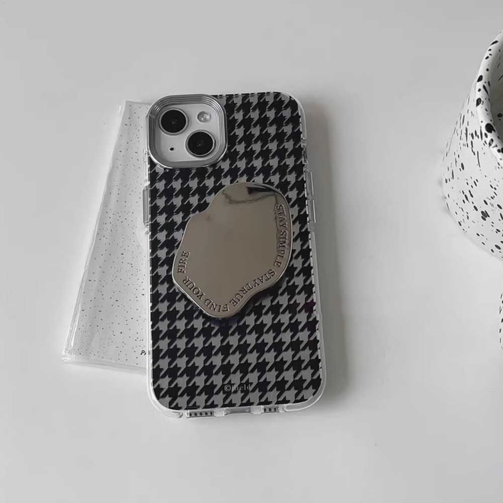 houndstooth pattern iPhone case