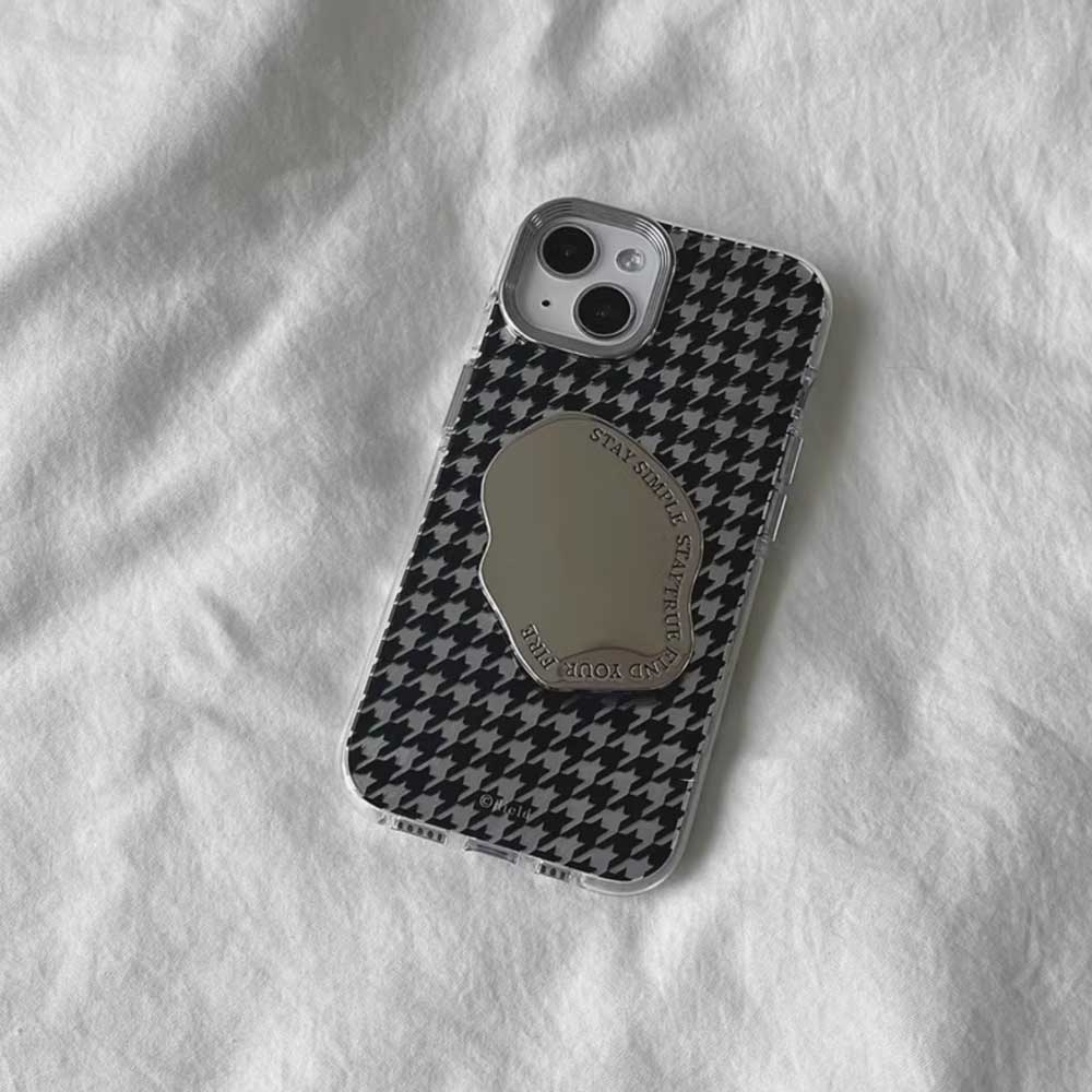houndstooth pattern iPhone case