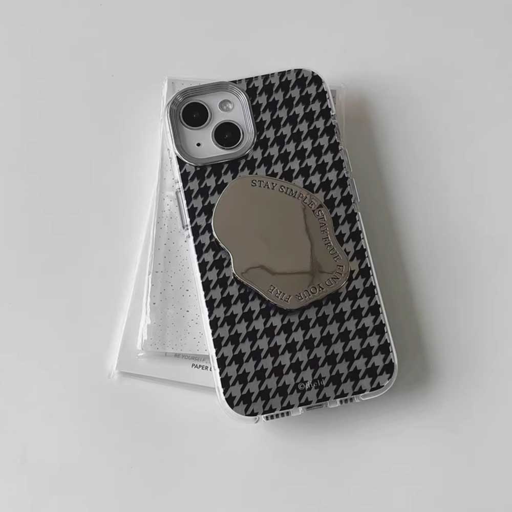 houndstooth pattern iPhone case