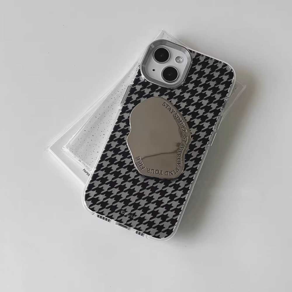 houndstooth pattern iPhone case