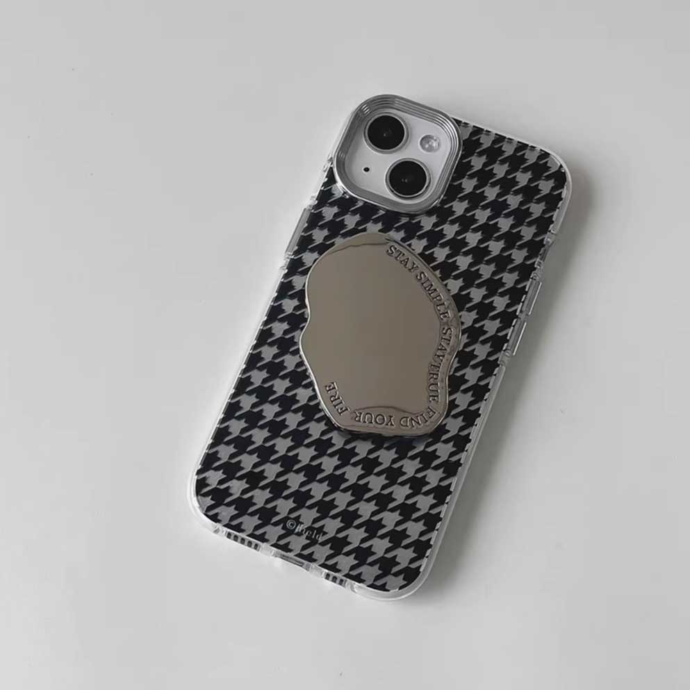 houndstooth pattern iPhone case