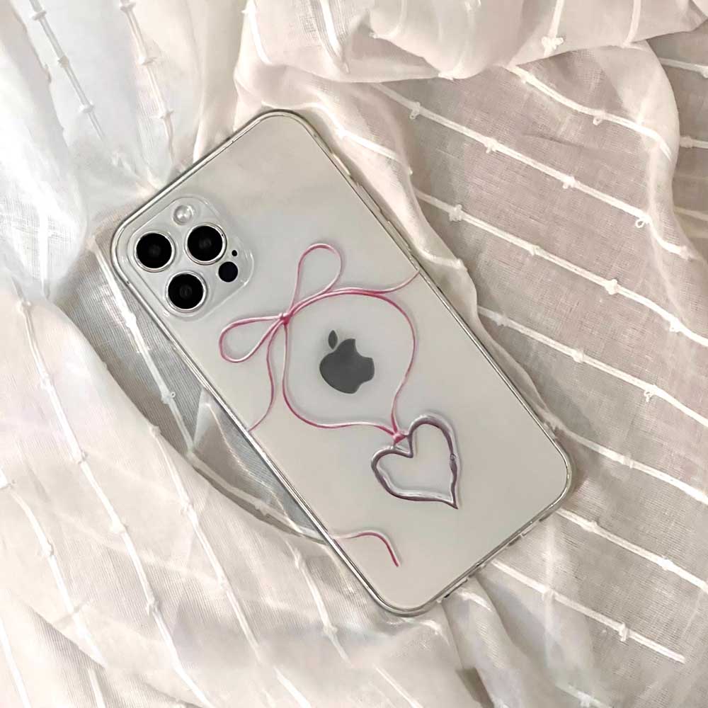 ribbon charm iPhone case
