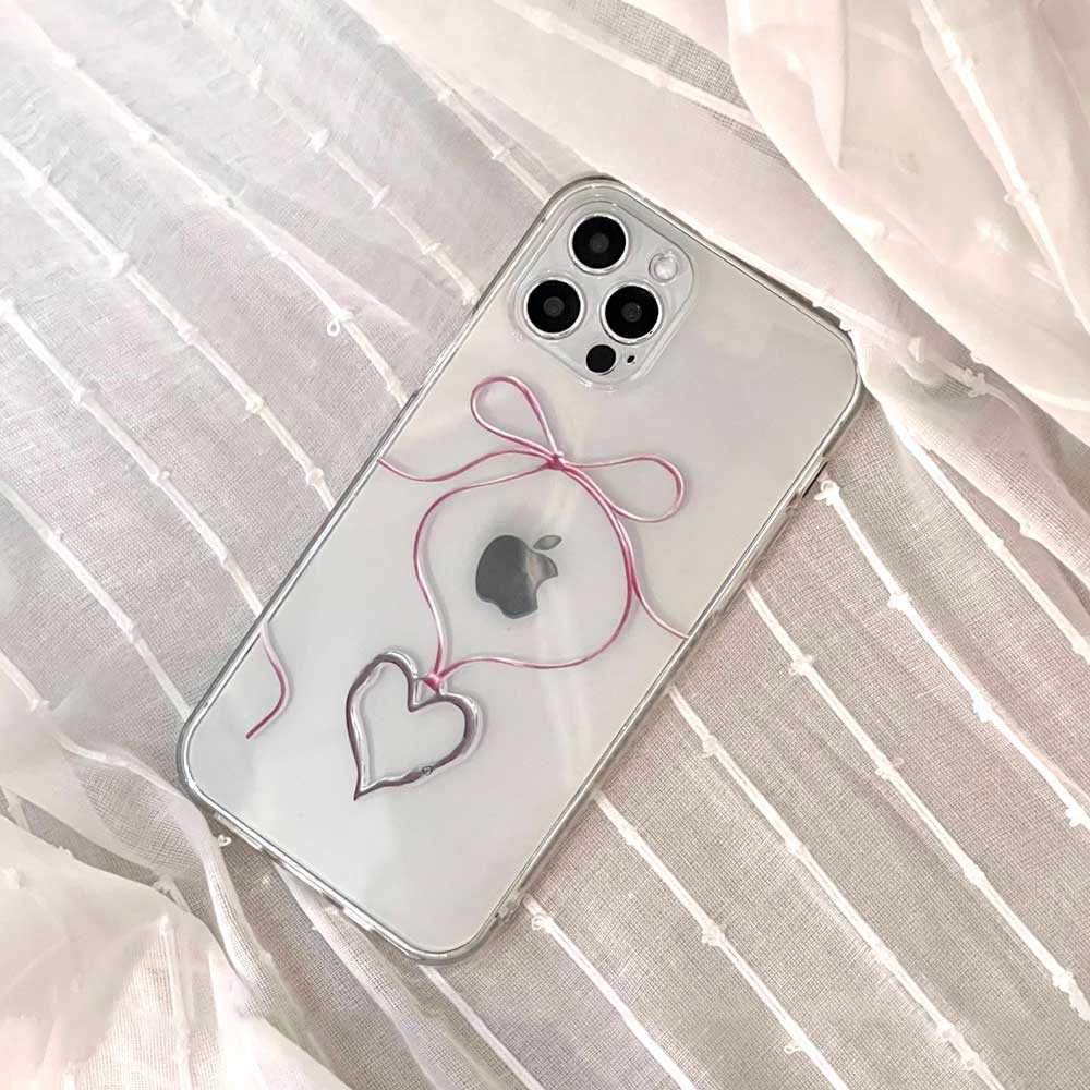 ribbon charm iPhone case