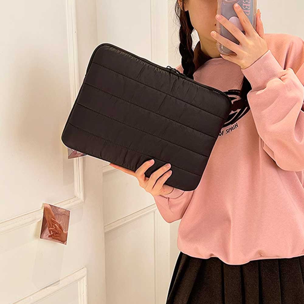 4color quilting stitch ipad & pc bag