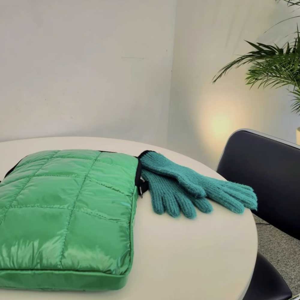 2color nylon ipad & pc bag