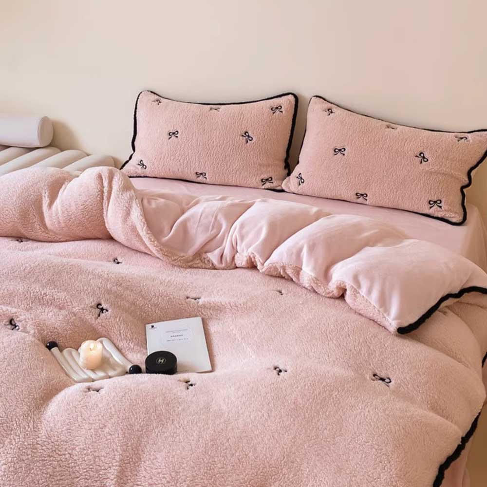 4color mini ribbon bedlinen set