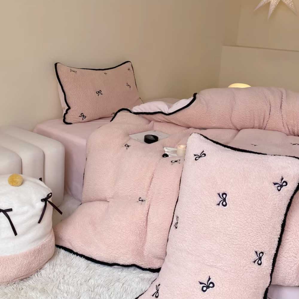 4color mini ribbon bedlinen set