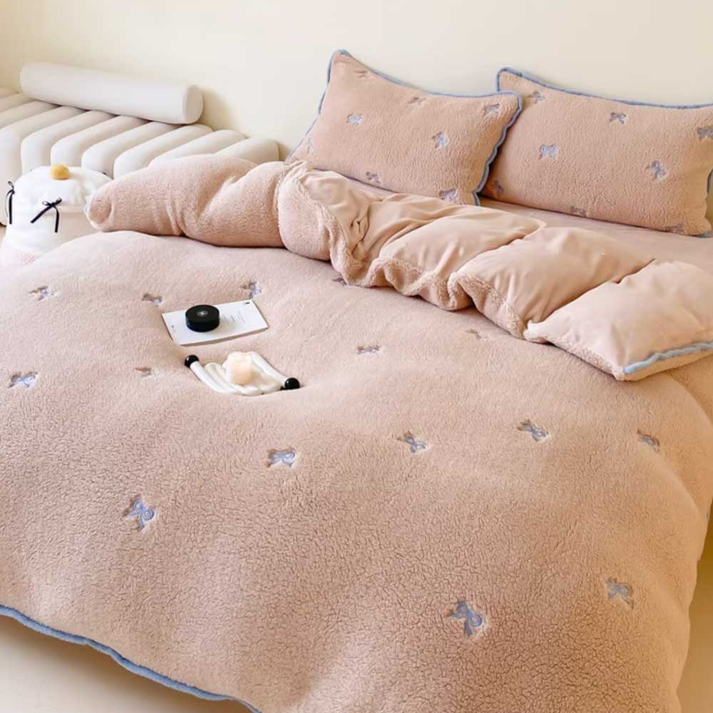 4color mini ribbon bedlinen set