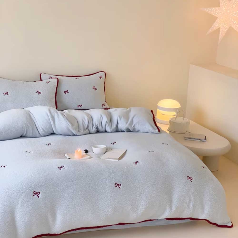 4color mini ribbon bedlinen set