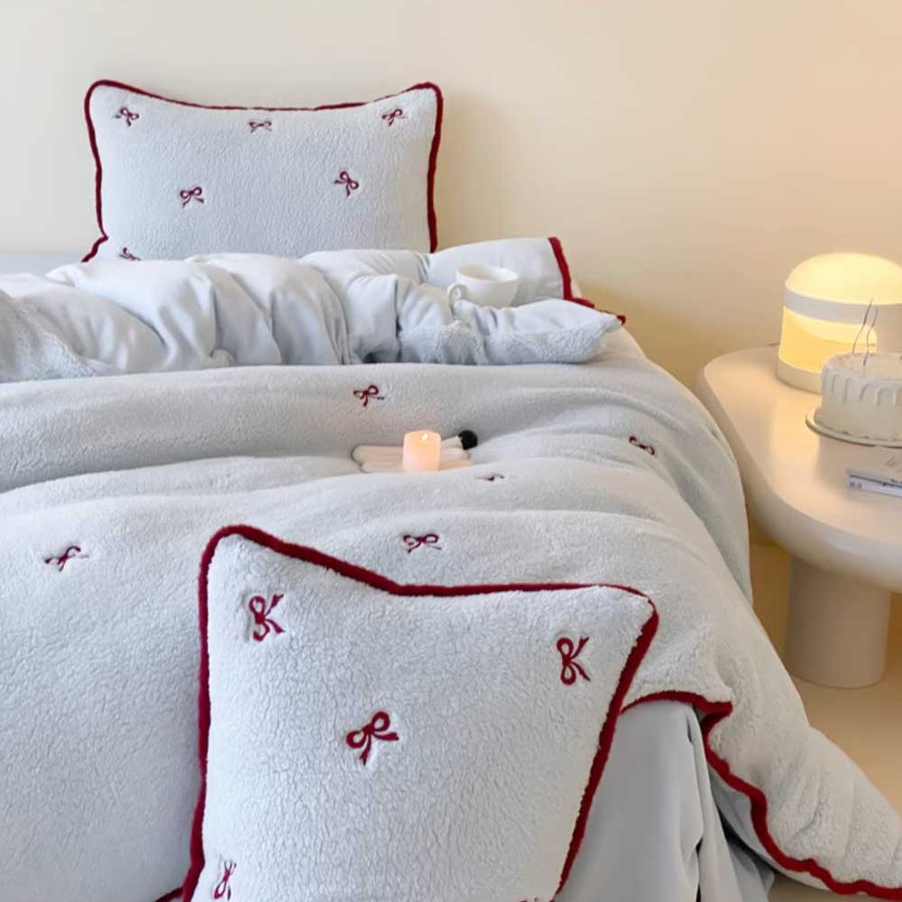 4color mini ribbon bedlinen set