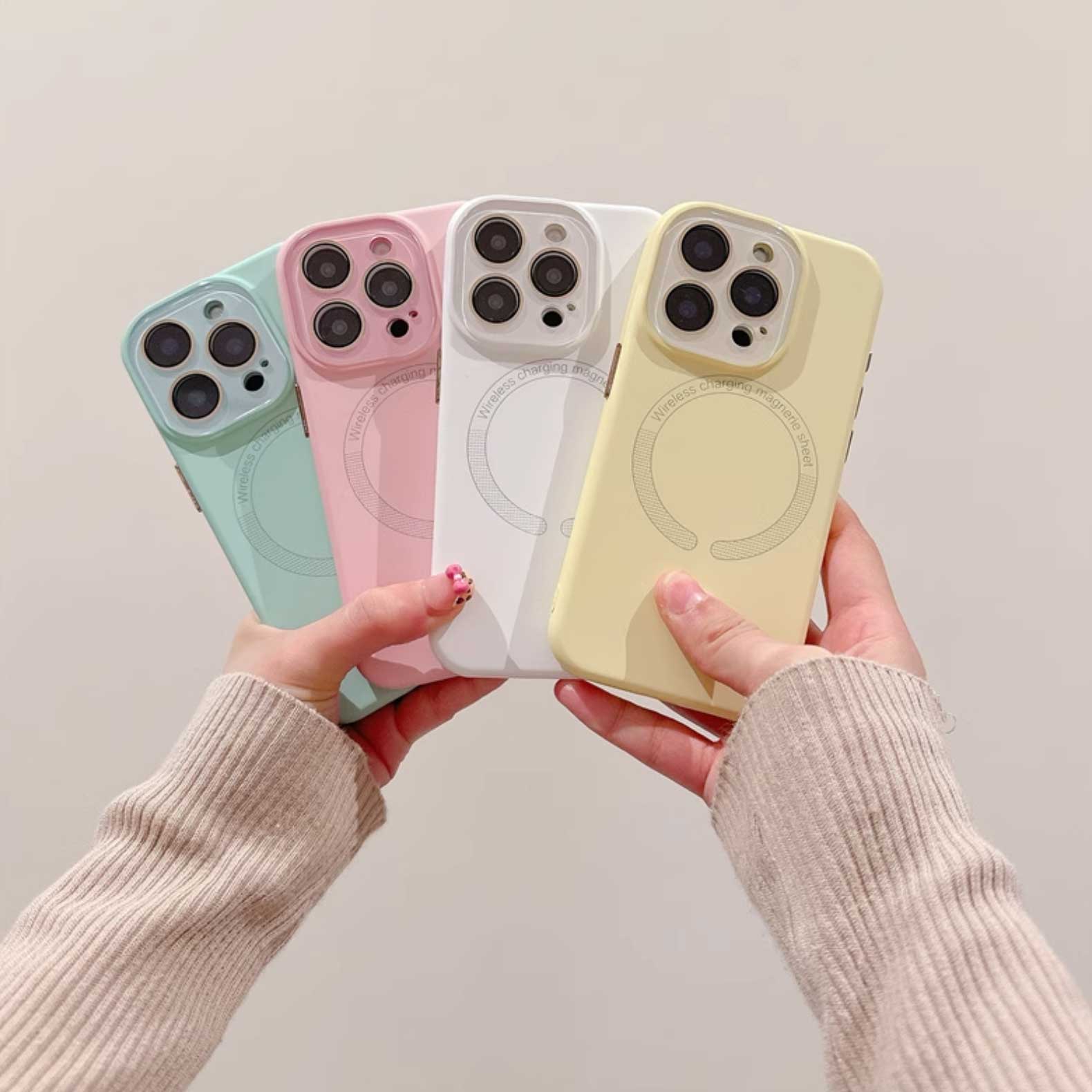 4color logo ring iPhone case