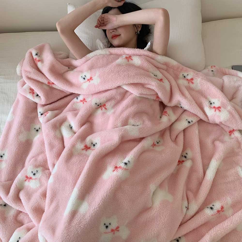 6design print fleece blanket