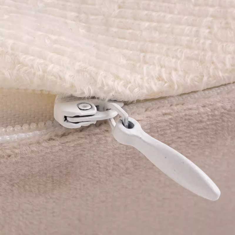 4color retro stripe round cushion