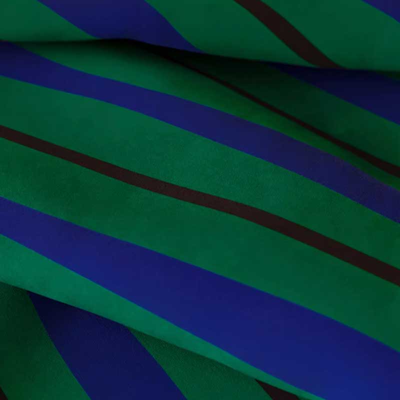 4color retro stripe long cushion