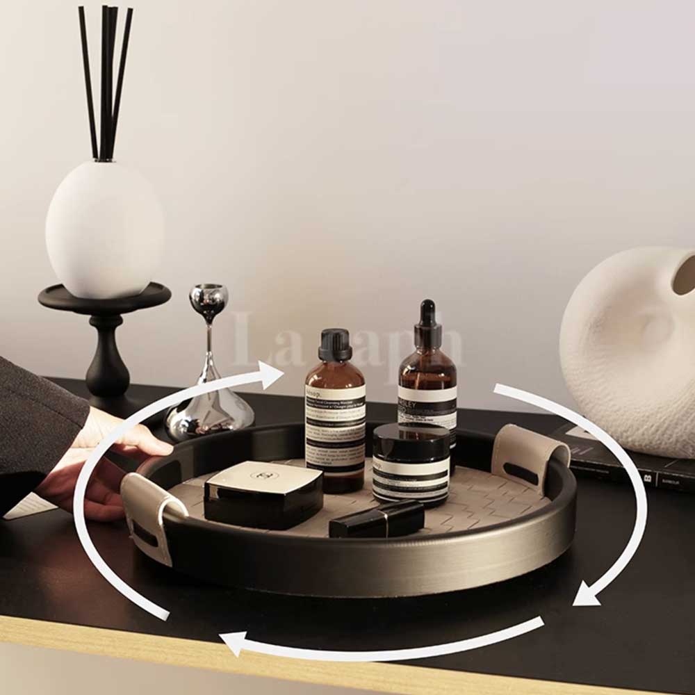 circle rotate tray (2colors)