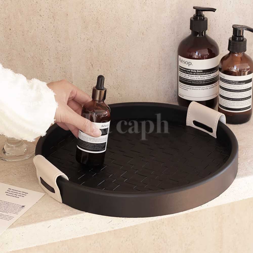 circle rotate tray (2colors)