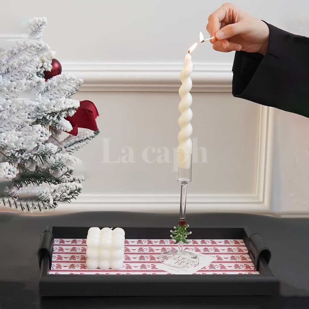 winter pattern tray (4designs)