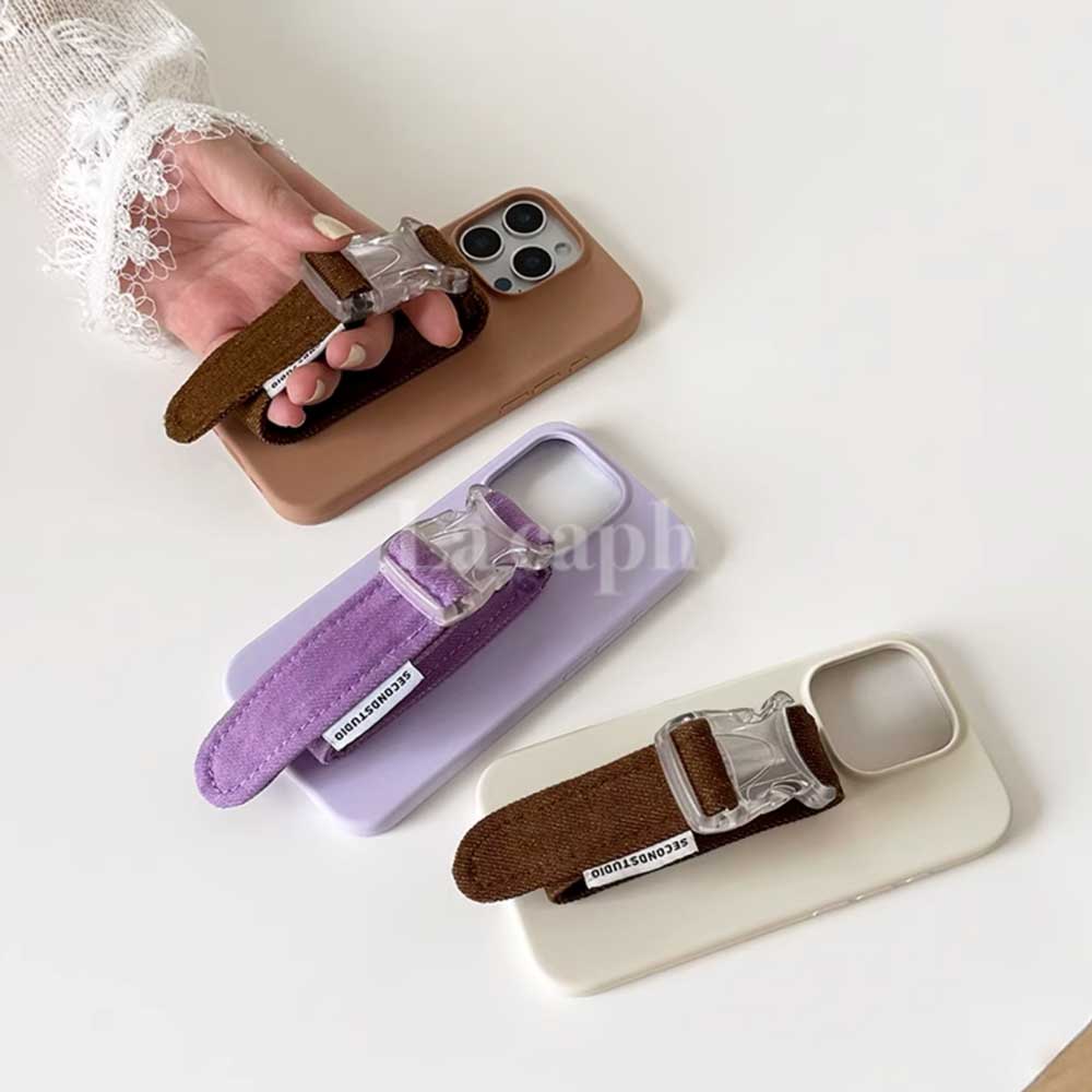 denim belt iPhone case (3colors)