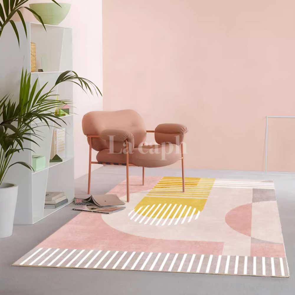 geometric art square carpet (4designs)