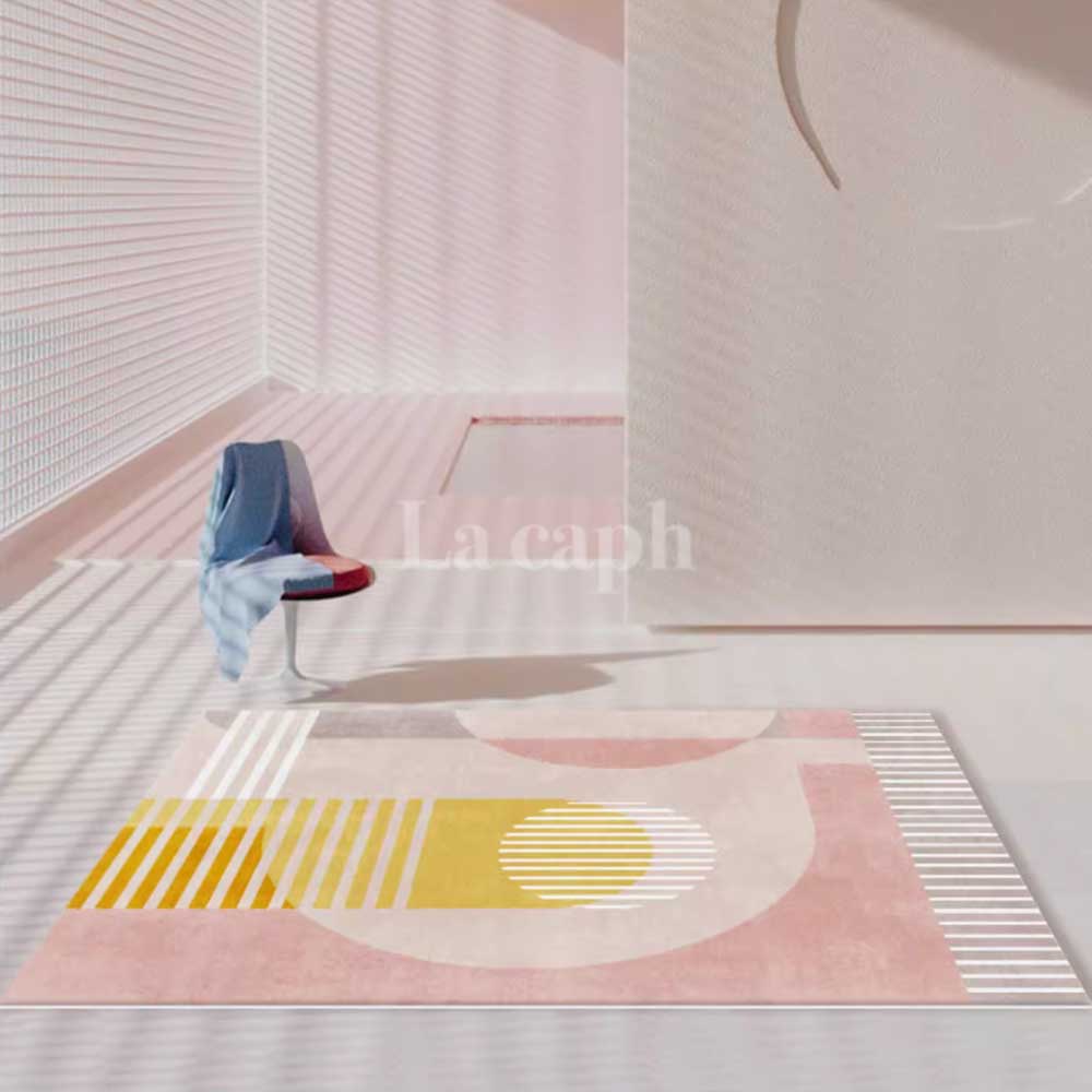 geometric art square carpet (4designs)