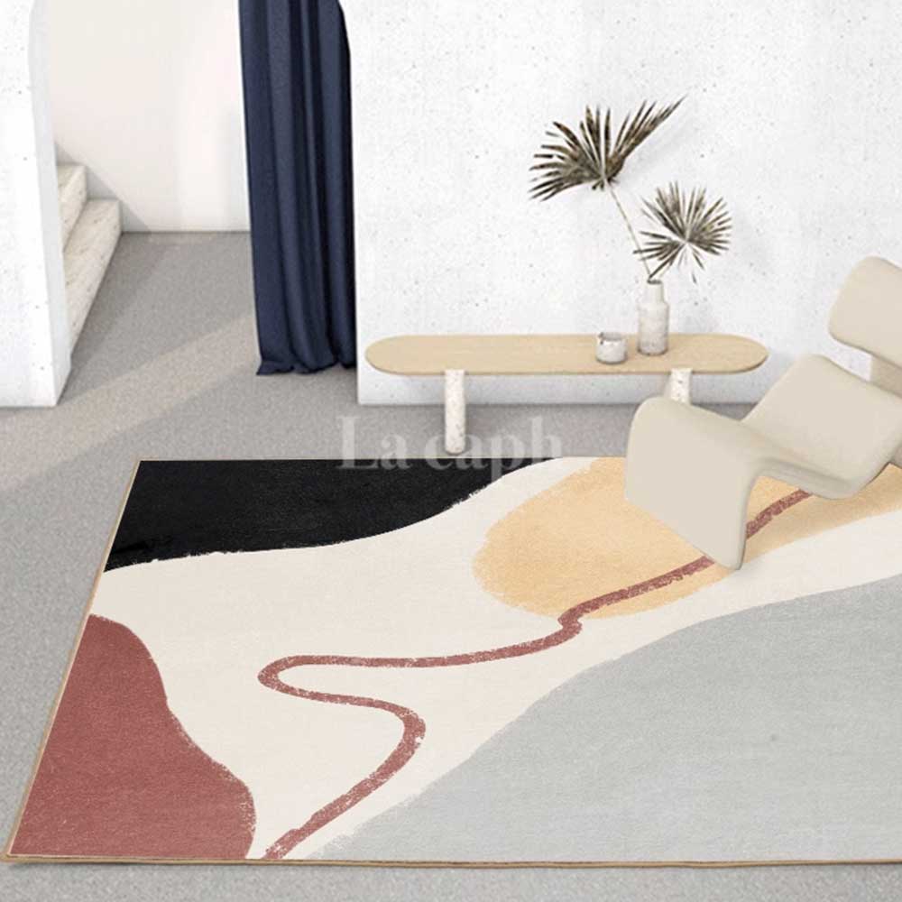 modern art carpet