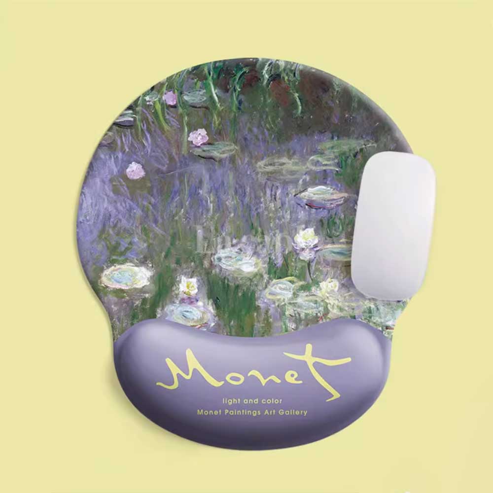 water lilies mouse pad & wrist rest