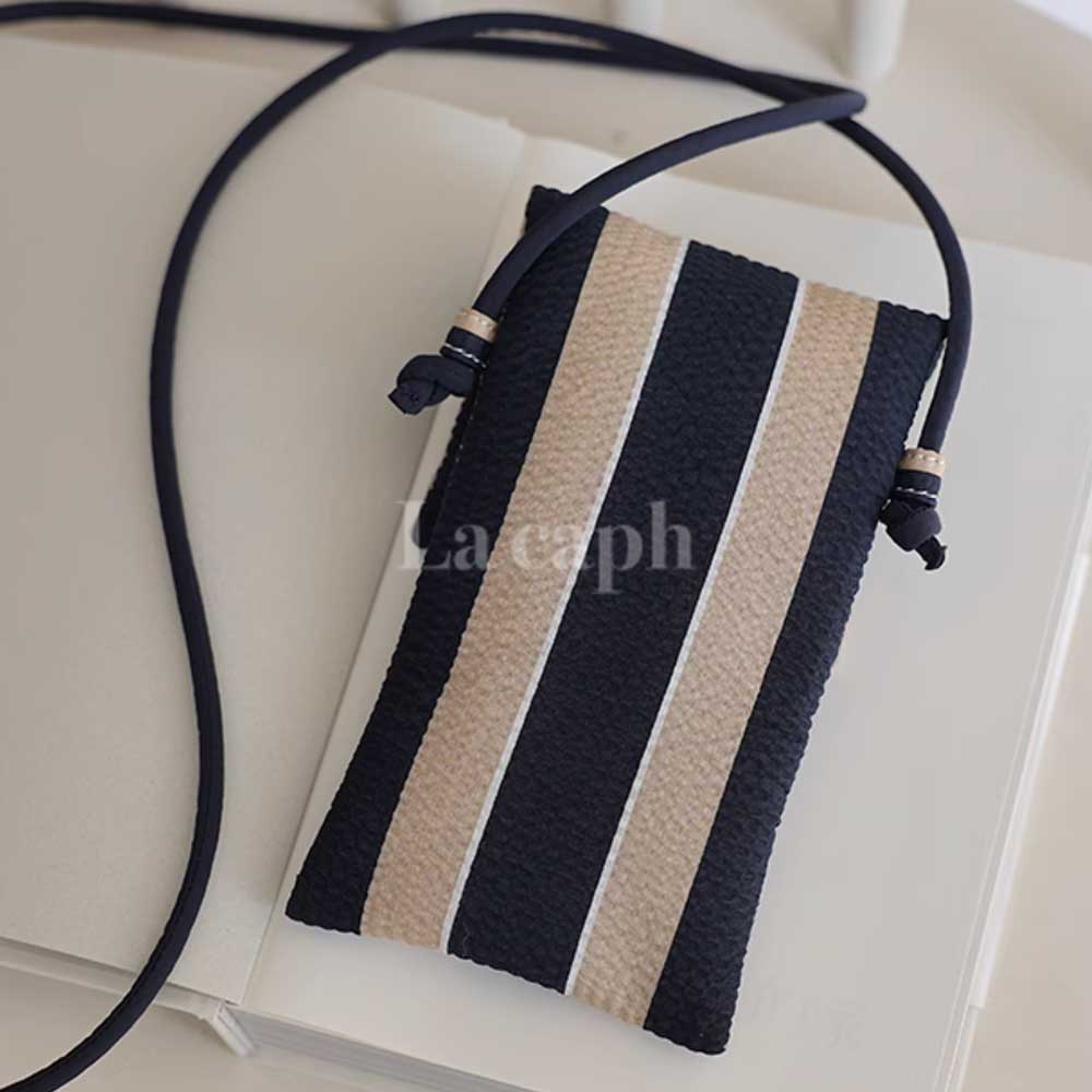 stripe compact iPhone bag (2colors)