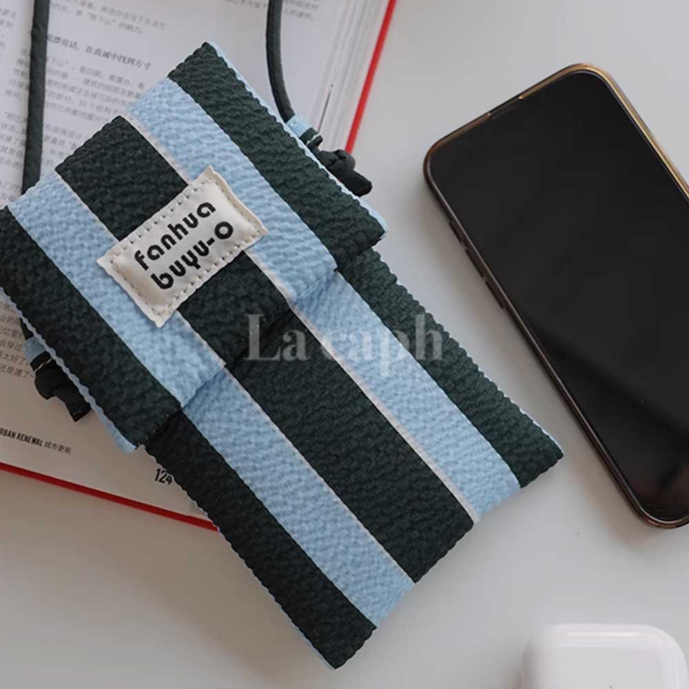 stripe compact iPhone bag (2colors)