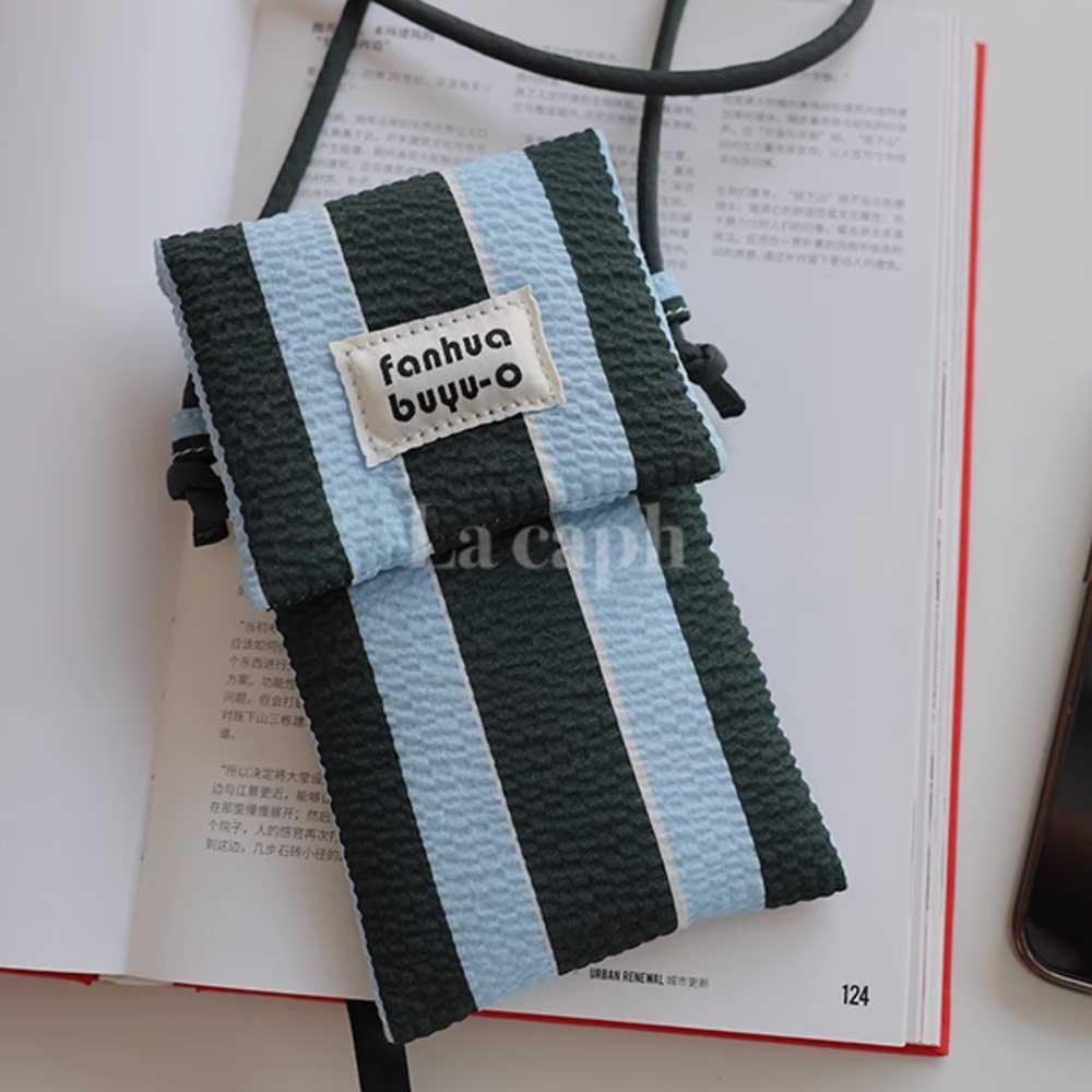 stripe compact iPhone bag (2colors)