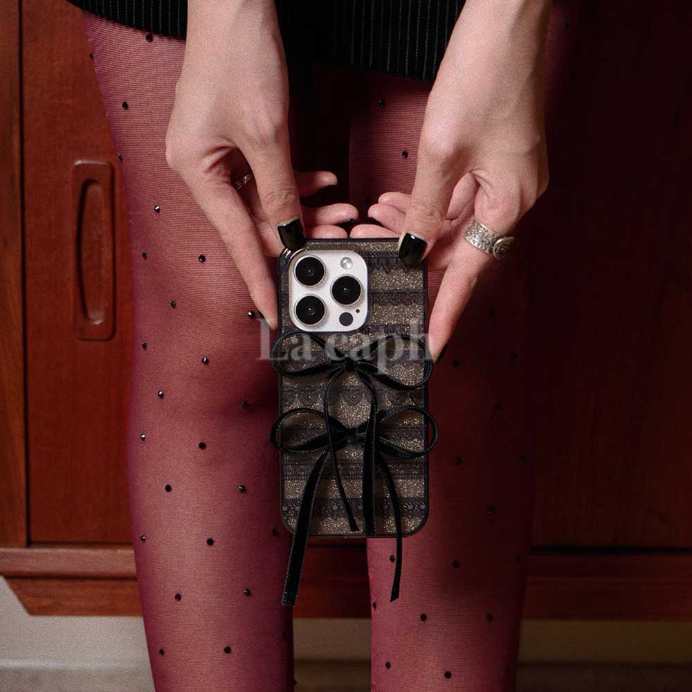 lace ribbon iPhone case