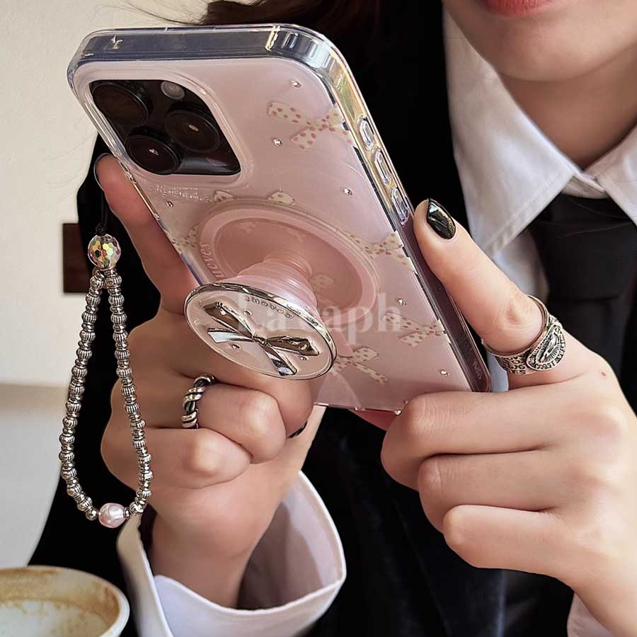 bling ribbon iPhone case