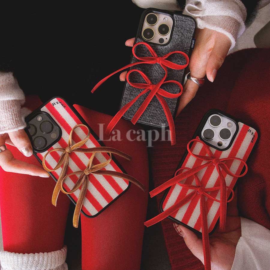 striped ribbon iPhone case (3designs)