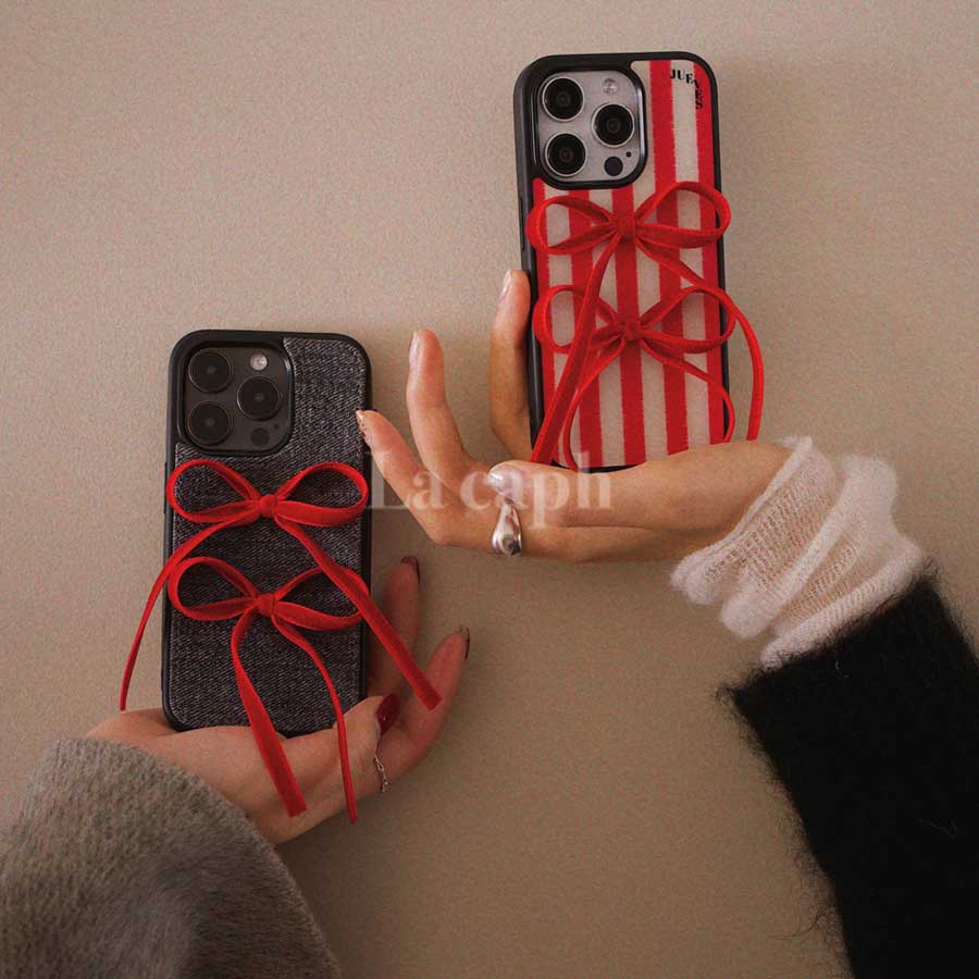 striped ribbon iPhone case (3designs)