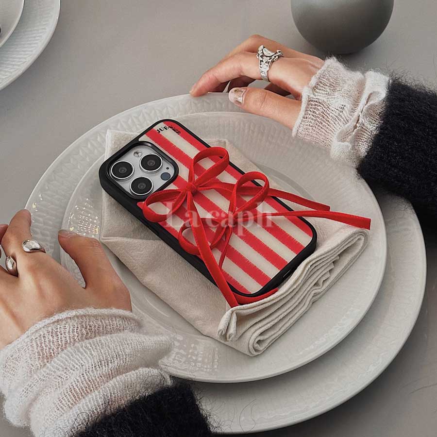 striped ribbon iPhone case (3designs)