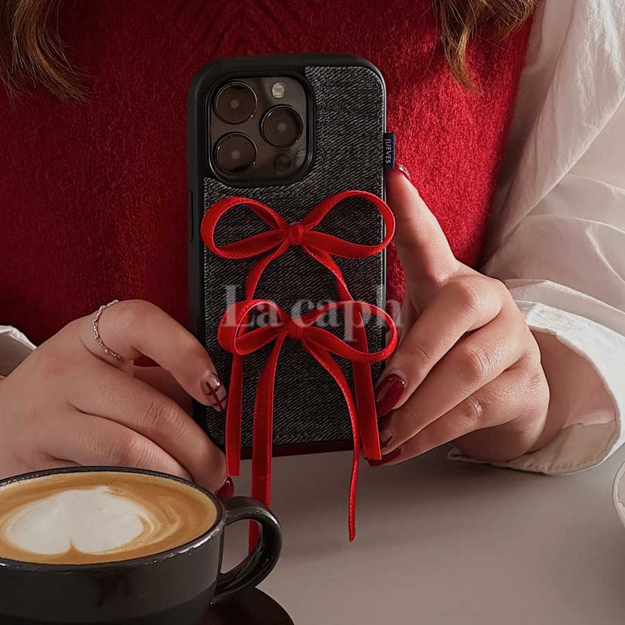 striped ribbon iPhone case (3designs)