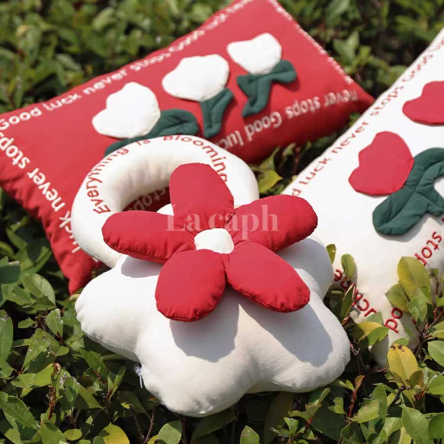 comforting flower cushion (3designs)