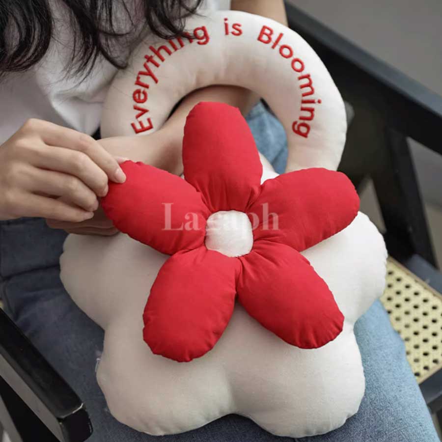 comforting flower cushion (3designs)