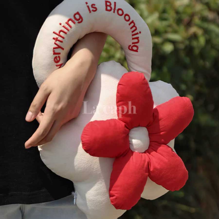 comforting flower cushion (3designs)