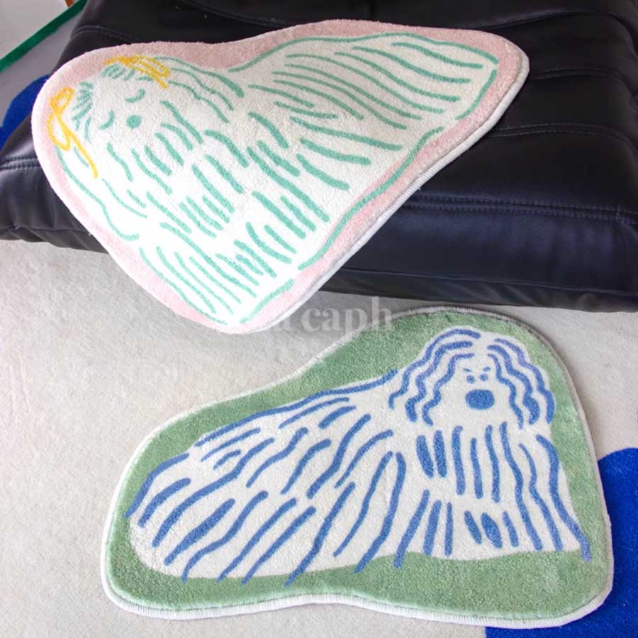 fluffy dog mat (2colors)