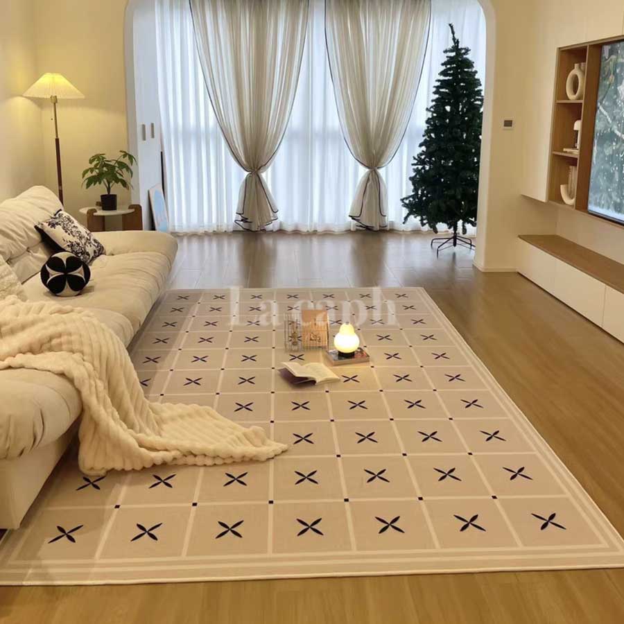 neutral tone rug (2designs)