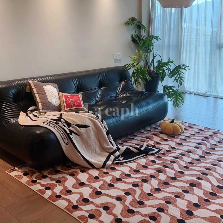 coffee color rug (2designs)