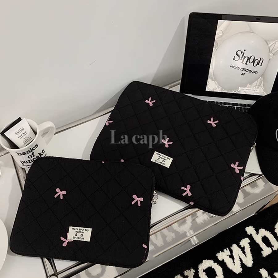ribbon accent PC bag (4colors)
