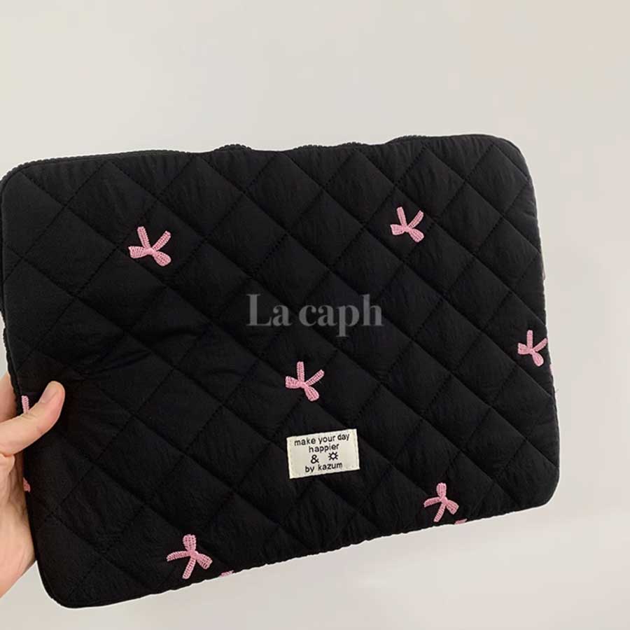 ribbon accent PC bag (4colors)