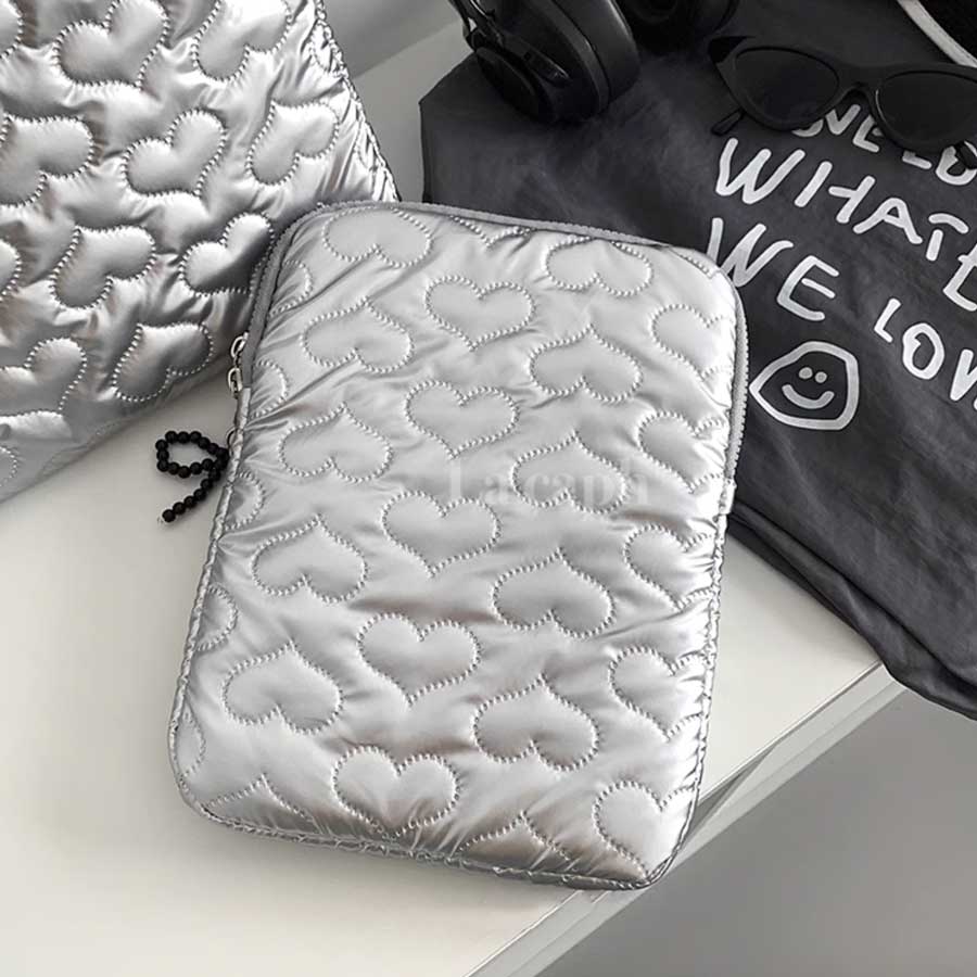 heart quilted PC bag (2colors)
