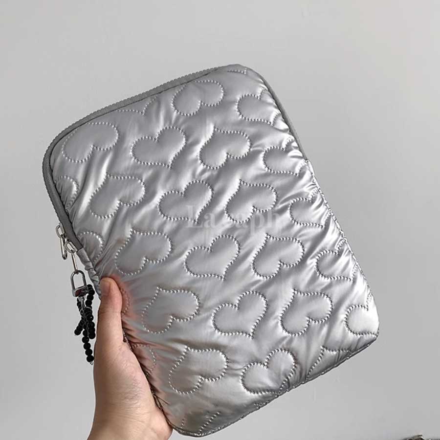 heart quilted PC bag (2colors)