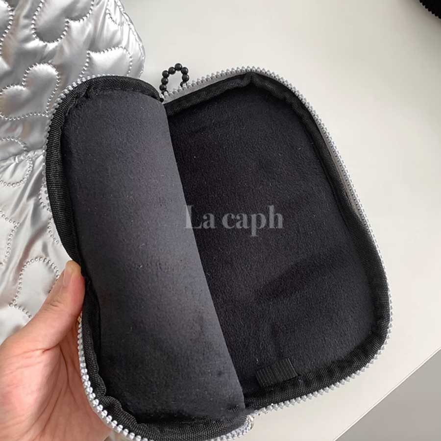 heart quilted PC bag (2colors)