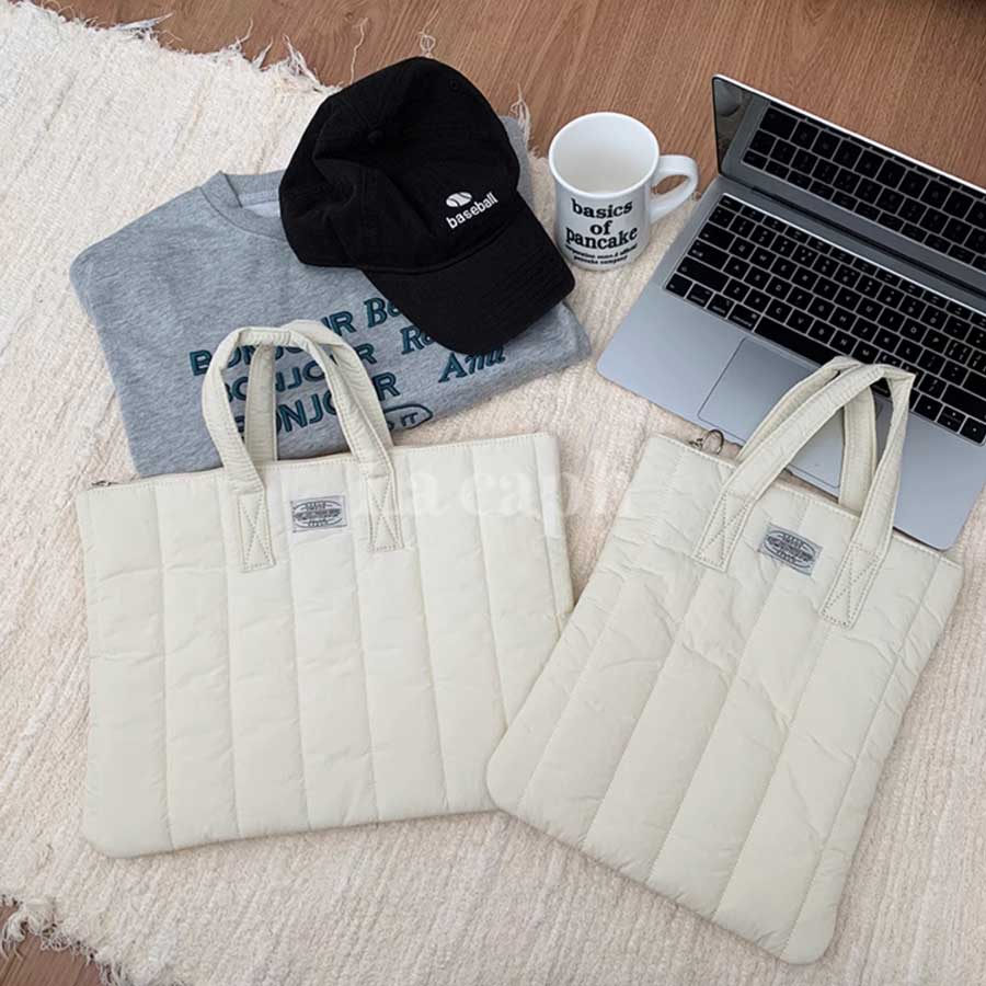 urban quilted PC bag (3colors)