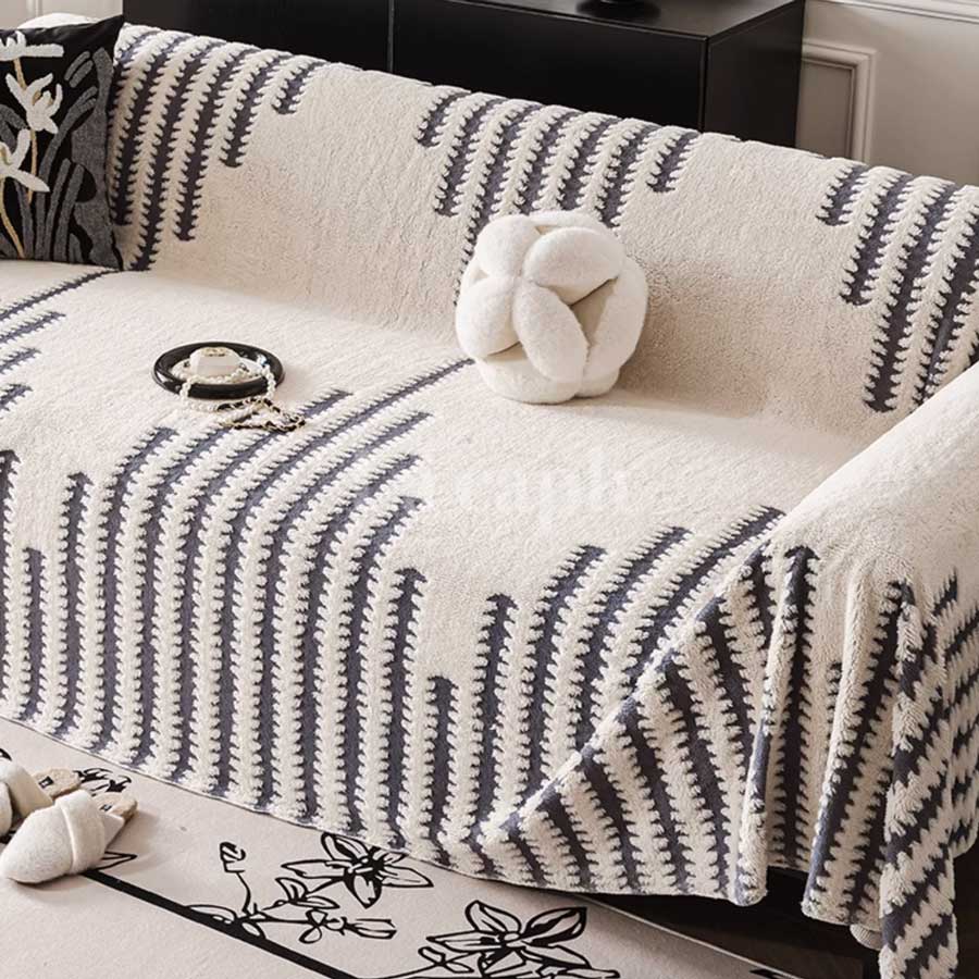 Irregular lines sofa cover (5colors)